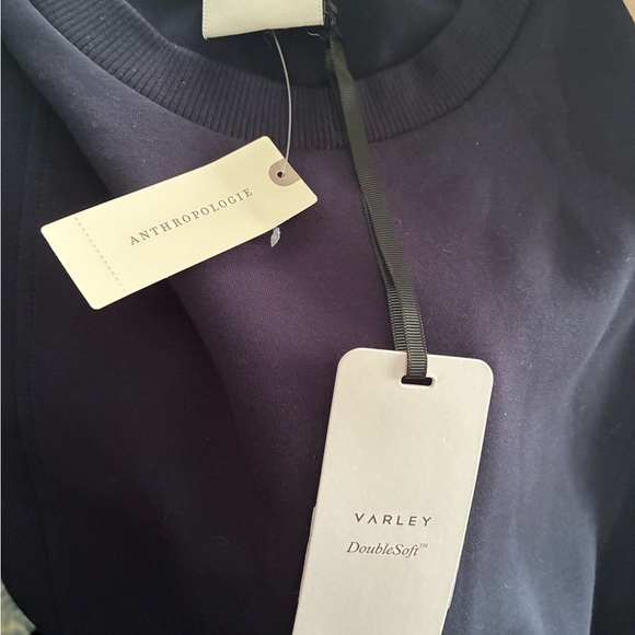 VARLEY MAPLE SHORT-SLEEVE MINI DRESS navy medium Large - Picture 12 of 16